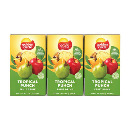 Golden Cire Tetra Drink Tropical Punch 6 Pack - 1.5L