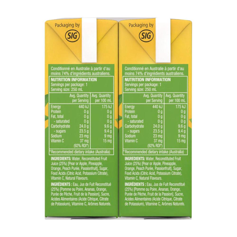 Golden Cire Tetra Drink Tropical Punch 6 Pack - 1.5L