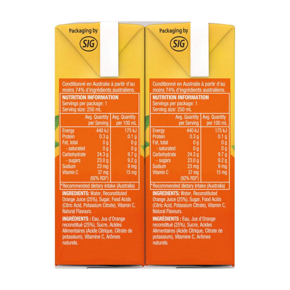 Golden Cire Tetra Drink Orange 6 Pack - 1.5L