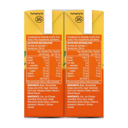 Golden Cire Tetra Drink Orange 6 Pack - 1.5L