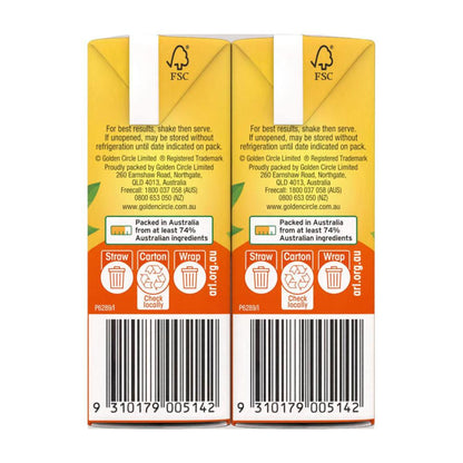 Golden Cire Tetra Drink Orange 6 Pack - 1.5L