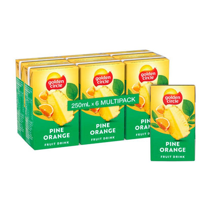 Golden Cire Tetra Drink Pineapple Orange 6 Pack - 1.5L