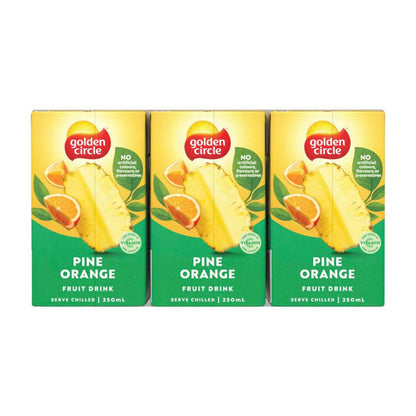 Golden Cire Tetra Drink Pineapple Orange 6 Pack - 1.5L