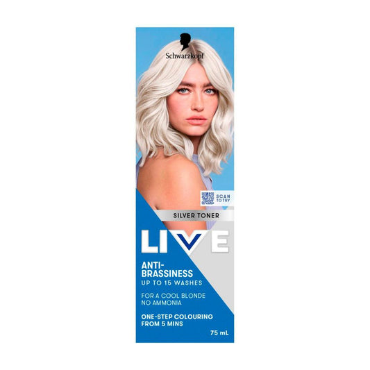 Schwarzkopf Silver Toner Live Colour - 1 pack