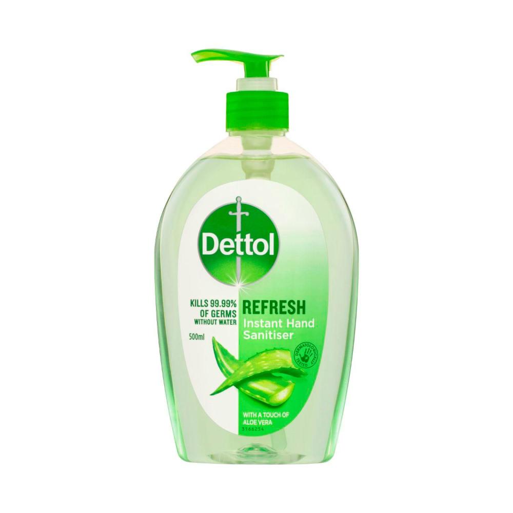 Dettol Instant Hand Sanitiser Pump - 500mL