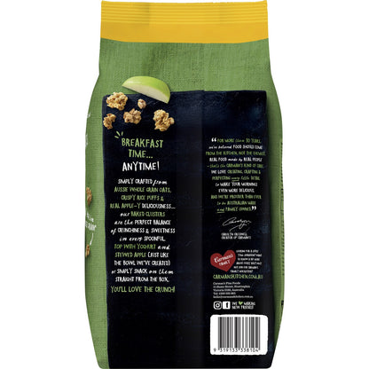 Carmans Clusters Aussie Oat Apple Crunch 800g