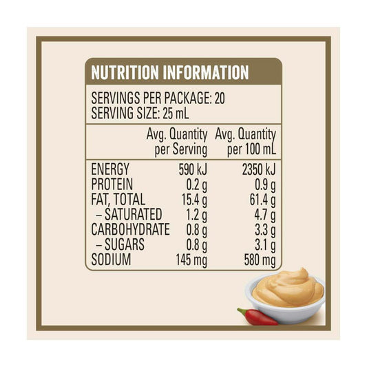 Heinz Peri Peri Mayonnaise Mayo - 500mL