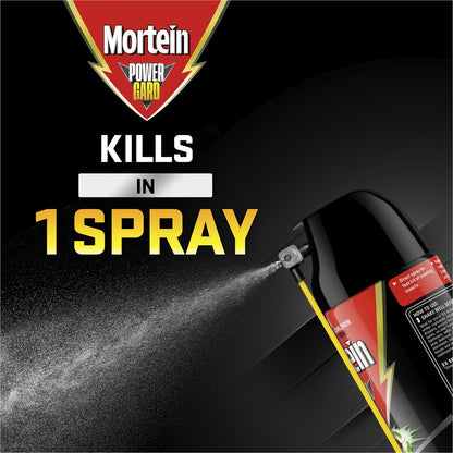 Mortein Powergard Crawling Insect Spray Easy Reach w/ Germ Kill 320g