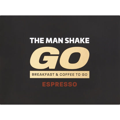 The Man Shake Go Breakfast & Coffee To Go Espresso 10 Pack