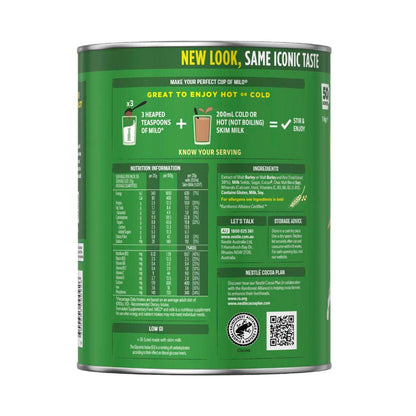 Milo Chocolate Malt Powder Hot Or Cold Drink - 1kg