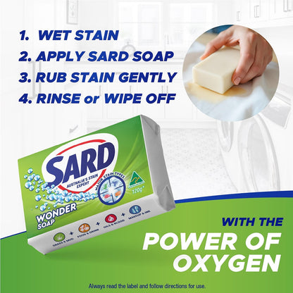 Sard Soap Stain Remover Eucalyptus 120g