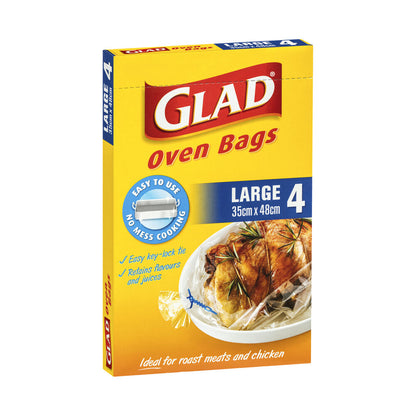 Glad Large Oven Bags - 4 pack