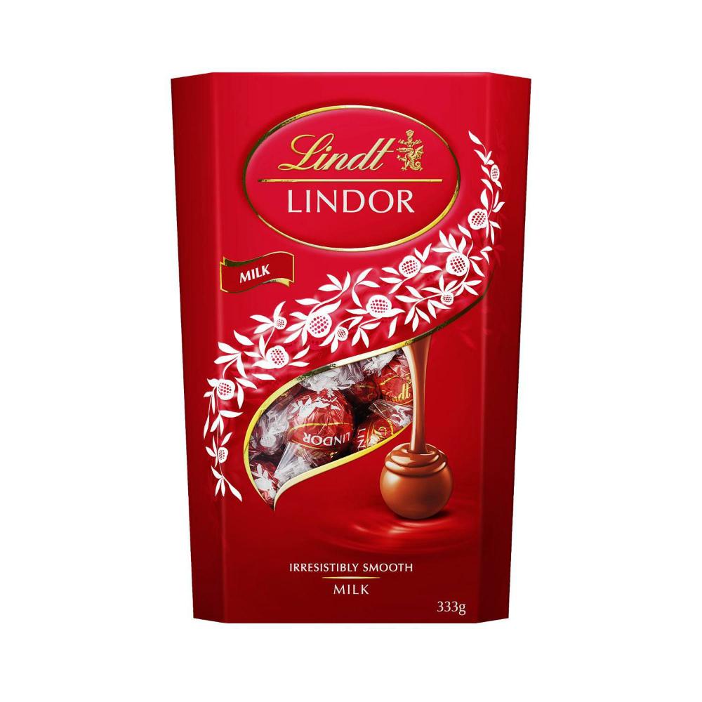 Lindt Lindor Milk Chocolate Cornet - 333g