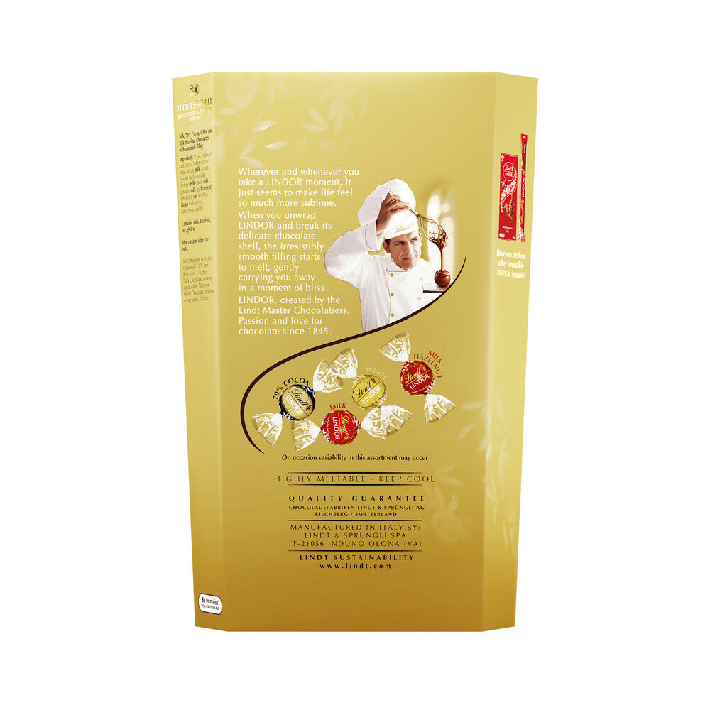 Lindt Lindor Assorted Chocolate Cornet - 333g