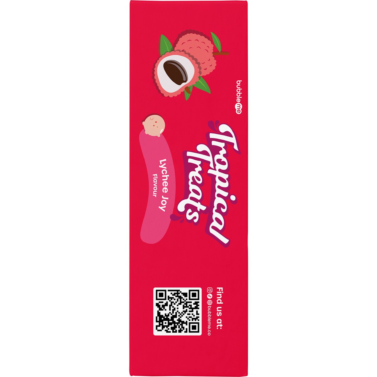 Bubbleme Tropical Treats Lychee Joy 6 Pack