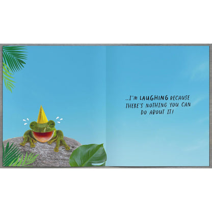 John Sands Greeting Card Friendship Smiling Frog Each