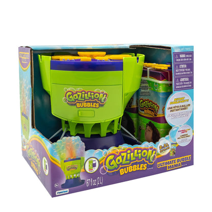 Funrise Bubble Machine 37648 Rechargeable LED Light 2.1L
