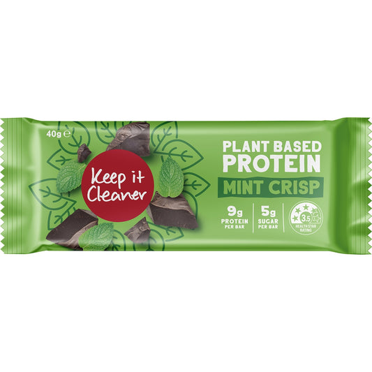 Keep It Cleaner Plant Based Protein Mint Crisp 40g