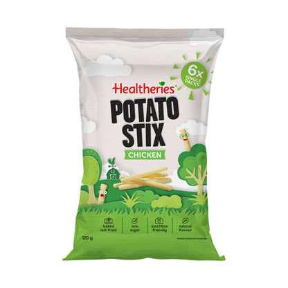 Healtheries Potato Stix Chicken Multipack Kids Lunchbox Snacks 6x20g - 120g