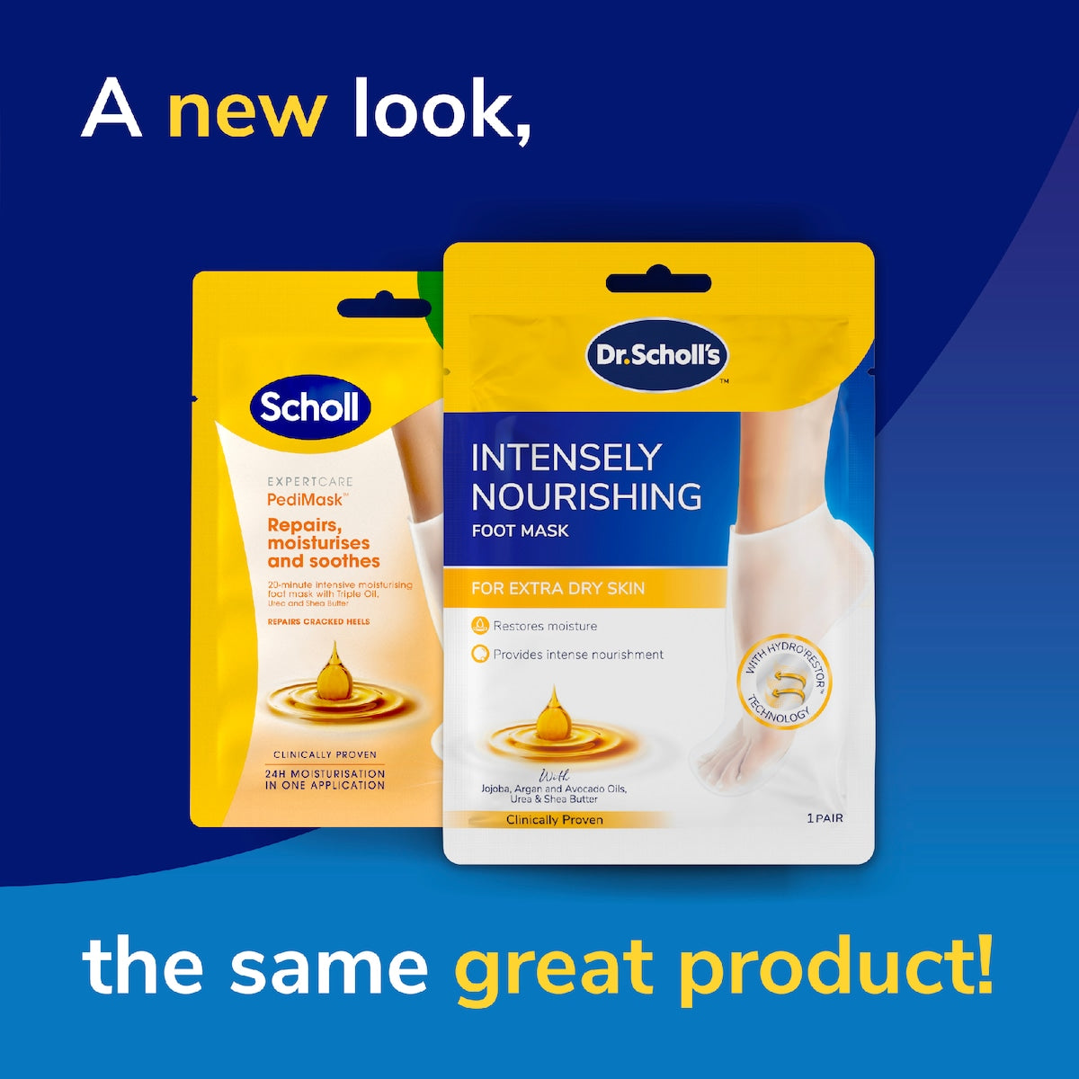 Scholl Expert Care Nourish Triple Oil Pedi Mask Each