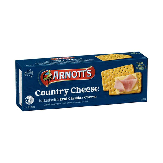 Arnott's Crackers Country Cheese - 250g