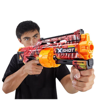 Xshot Last Stand 14 Dart Blaster Tactical Grip 2 Pack