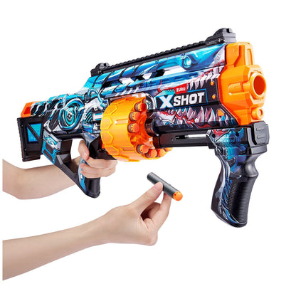 Xshot Last Stand 14 Dart Blaster Tactical Grip 2 Pack