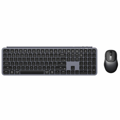 Keychron B6 Pro Keyboard & BM24 Mouse Wireless KBKCKCBD4 Grey Silent