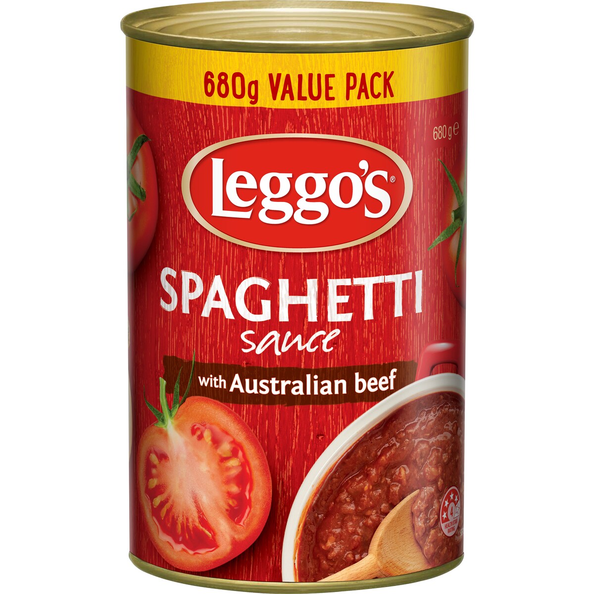 Leggos Pasta Sauce Spaghetti With Beef 680g