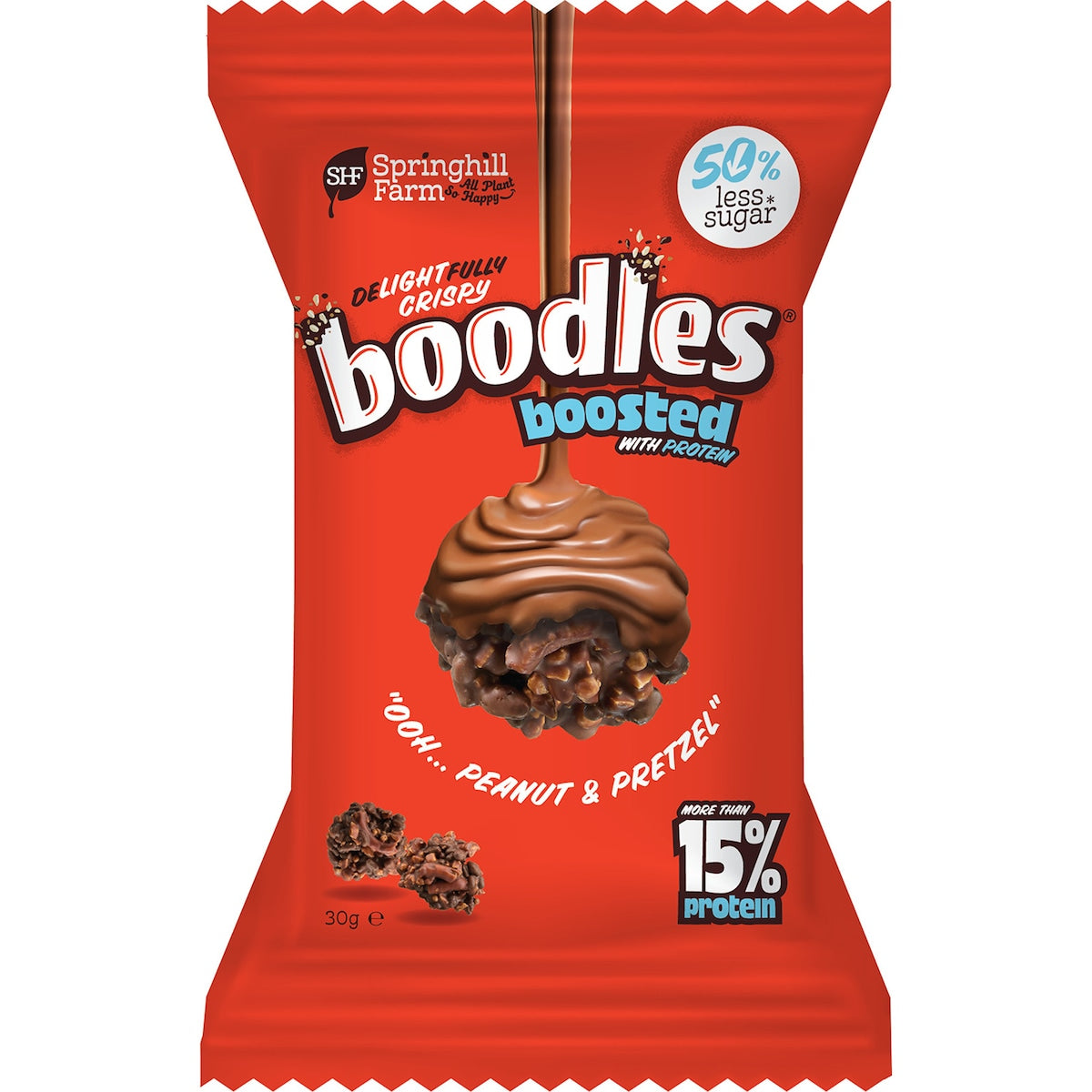 Boodles Boosted Peanut & Pretzel 30g