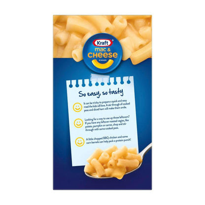 Kraft Mac And Cheese Three Cheese Pasta Macaroni Noodles - 205g