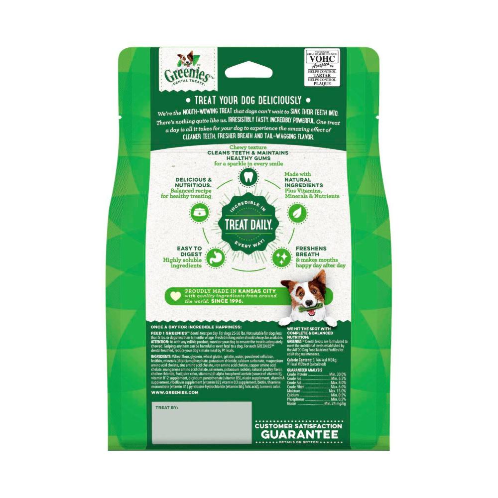 Greenies Original Dog Treat Regular 340g - 12 pack
