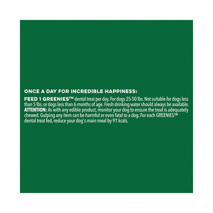 Greenies Original Dog Treat Regular 340g - 12 pack
