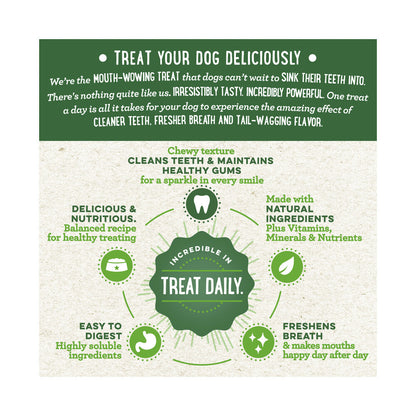 Greenies Original Dog Treat Teenie Dental - 43 Pack