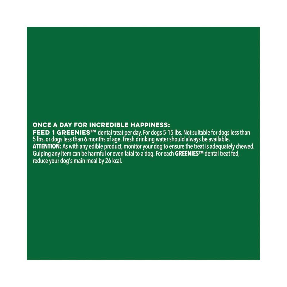 Greenies Canine Dental Dog Treats Original Teenie 170g - 22 pack