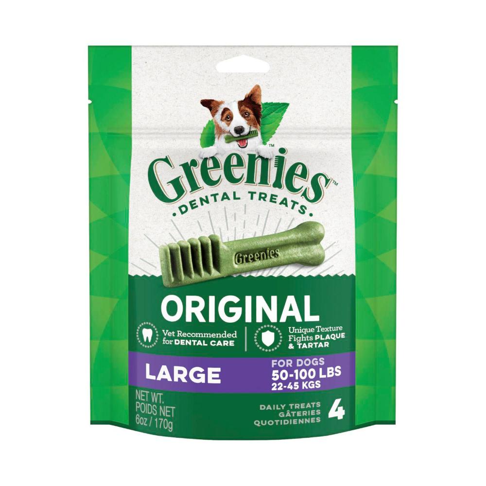 Greenies Original Dog Treat Large 170g - 4 pack