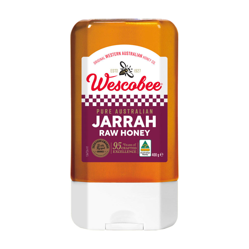 Wescobee Jarrah Upside Down Honey - 400g