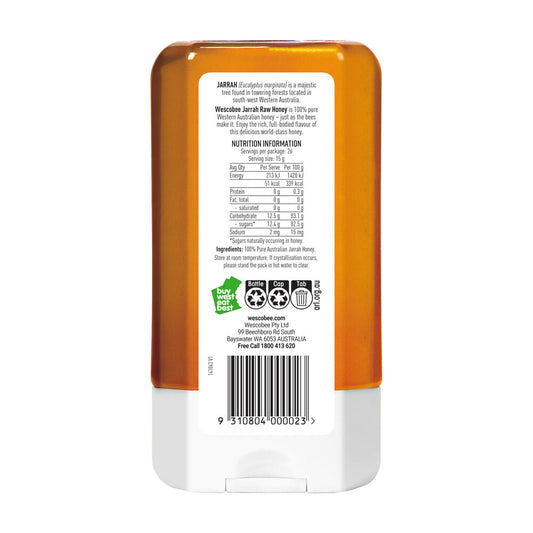 Wescobee Jarrah Upside Down Honey - 400g
