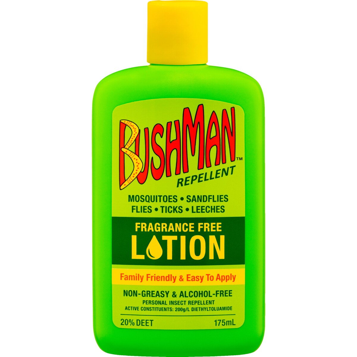 Bushman Repellent Fragrance Free Lotion 175mL