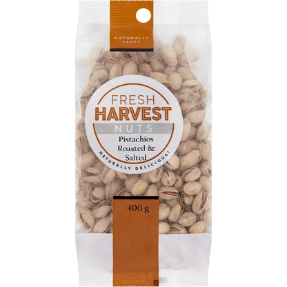 Fresh Harvest Roasted & Salted Pistachios 400g
