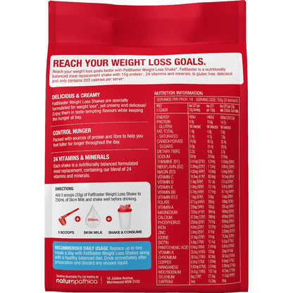 Fatblaster Weight Loss Shake Vanilla 465g