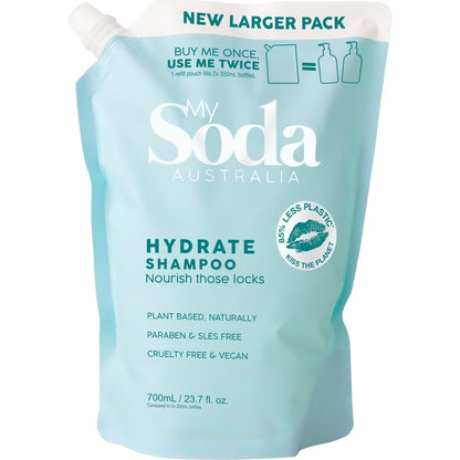 My Soda Hydrate Nourishing Shampoo Refill For Dry & Damaged Hair 700ml