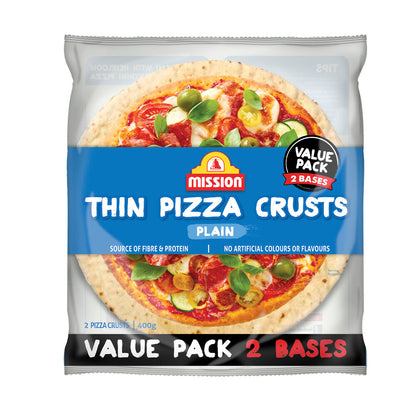 Mission Crust Plain Pizza - 400g
