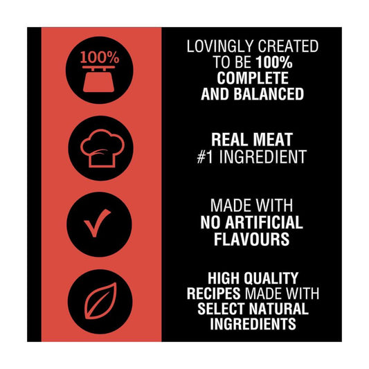 My Dog Adult Wet Dog Food assic Loaf With Gourmet Beef 24x100g Trays - 24 pack