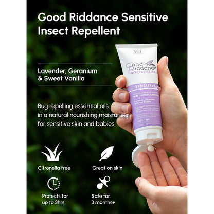 Good Riddance Insect Repellent Sensitive 100ml