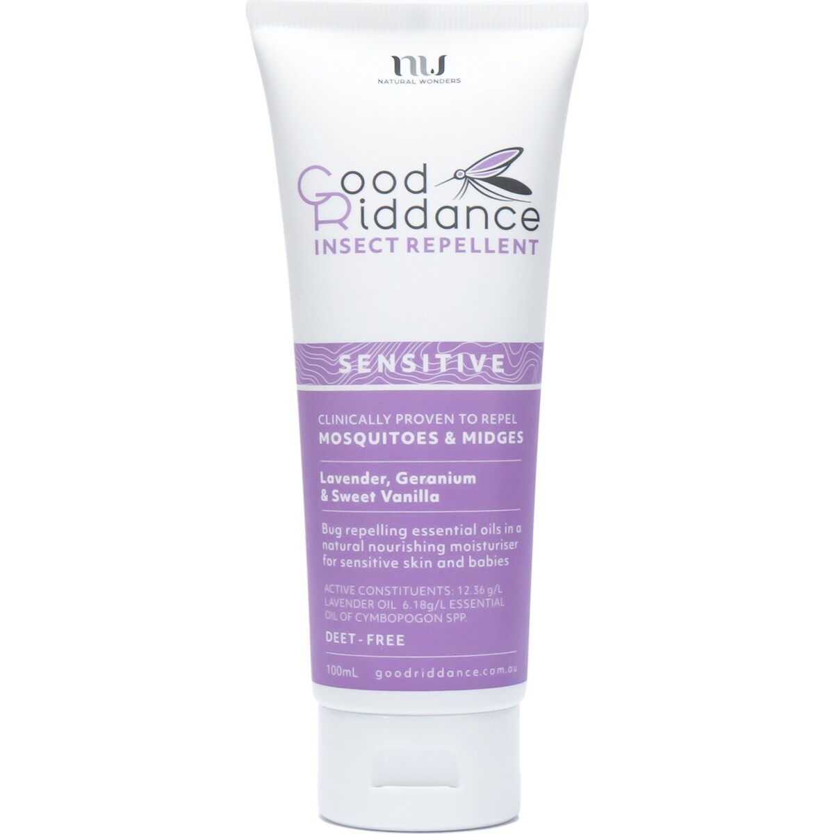 Good Riddance Insect Repellent Sensitive 100ml