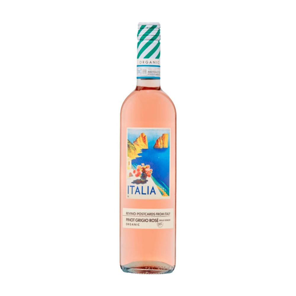 Postcards from Italy Organic Pinot Grigio Rose 750ml - 1 Each