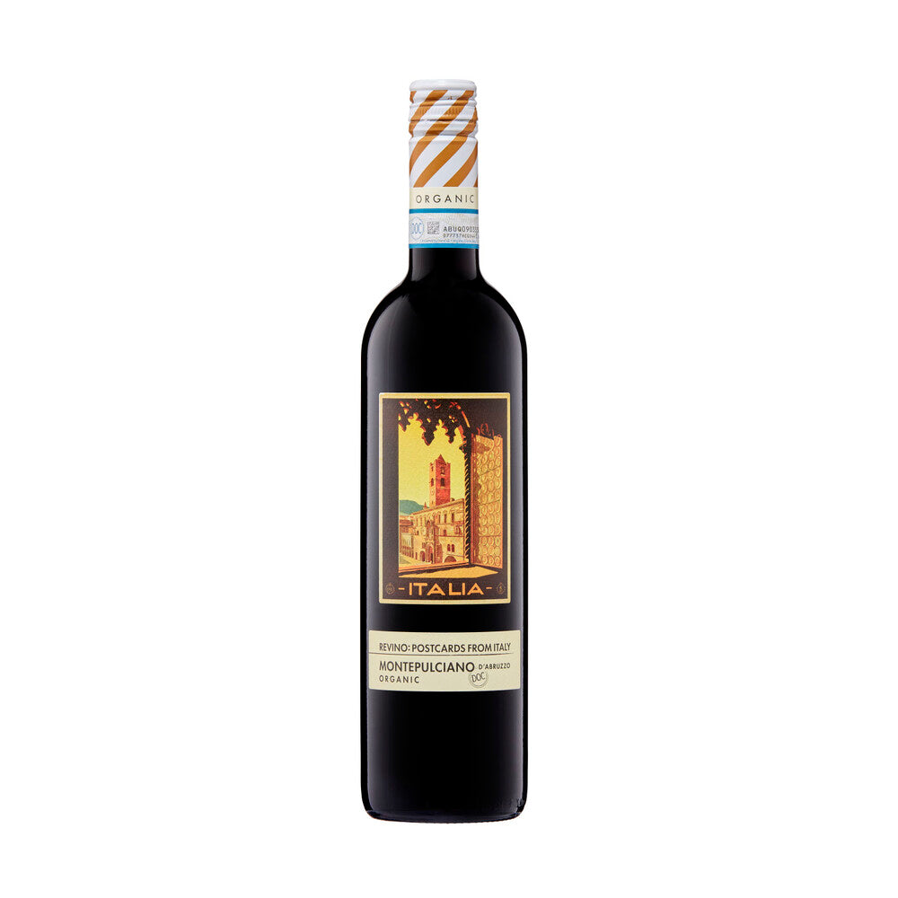 Postcards from Italy Organic Montepulciano 750ml - 1 Each
