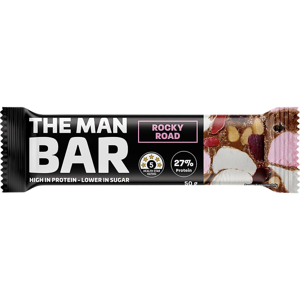The Man Bar Rocky Road 50g