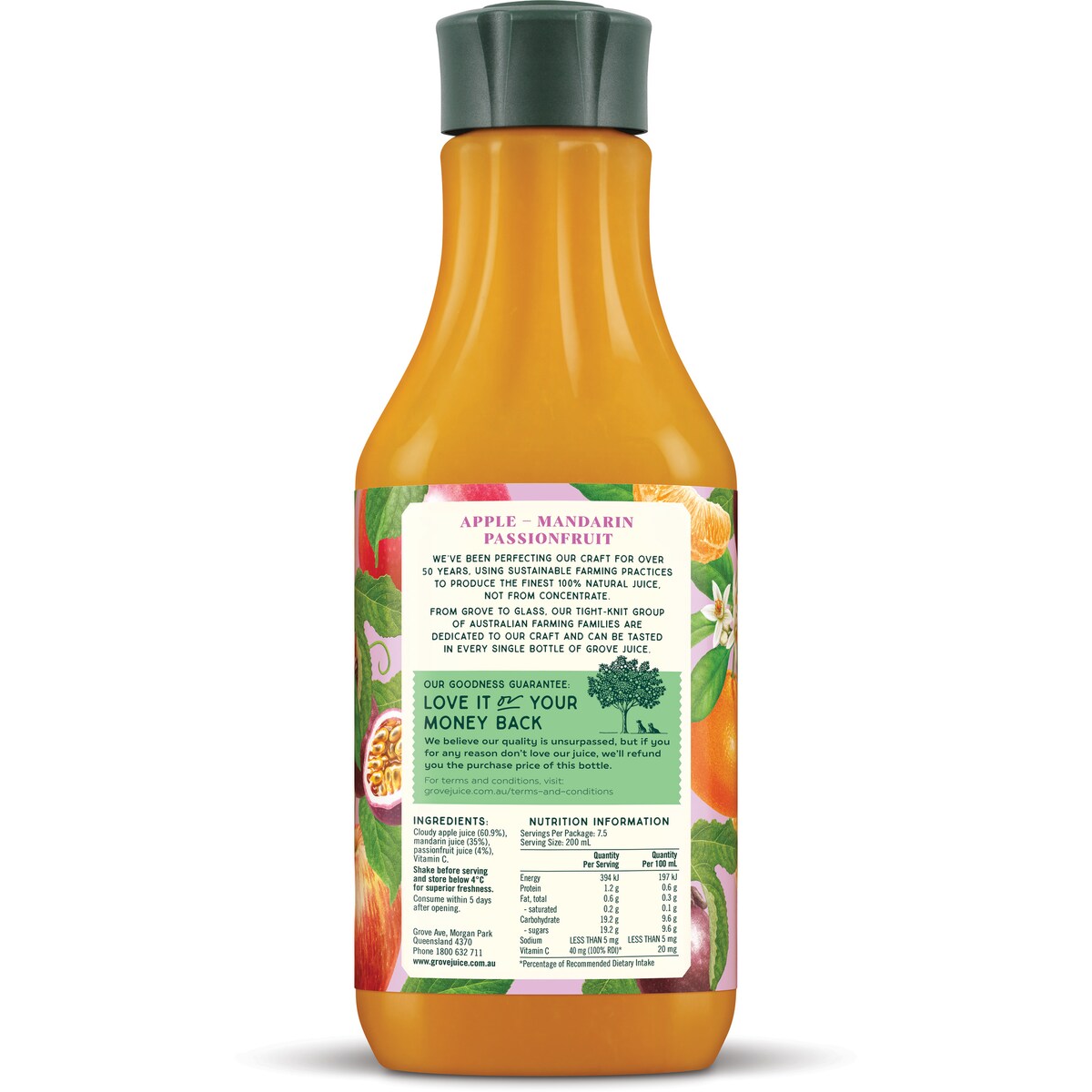 Grove Juice Apple Mandarin Passionfruit Juice 1.5l